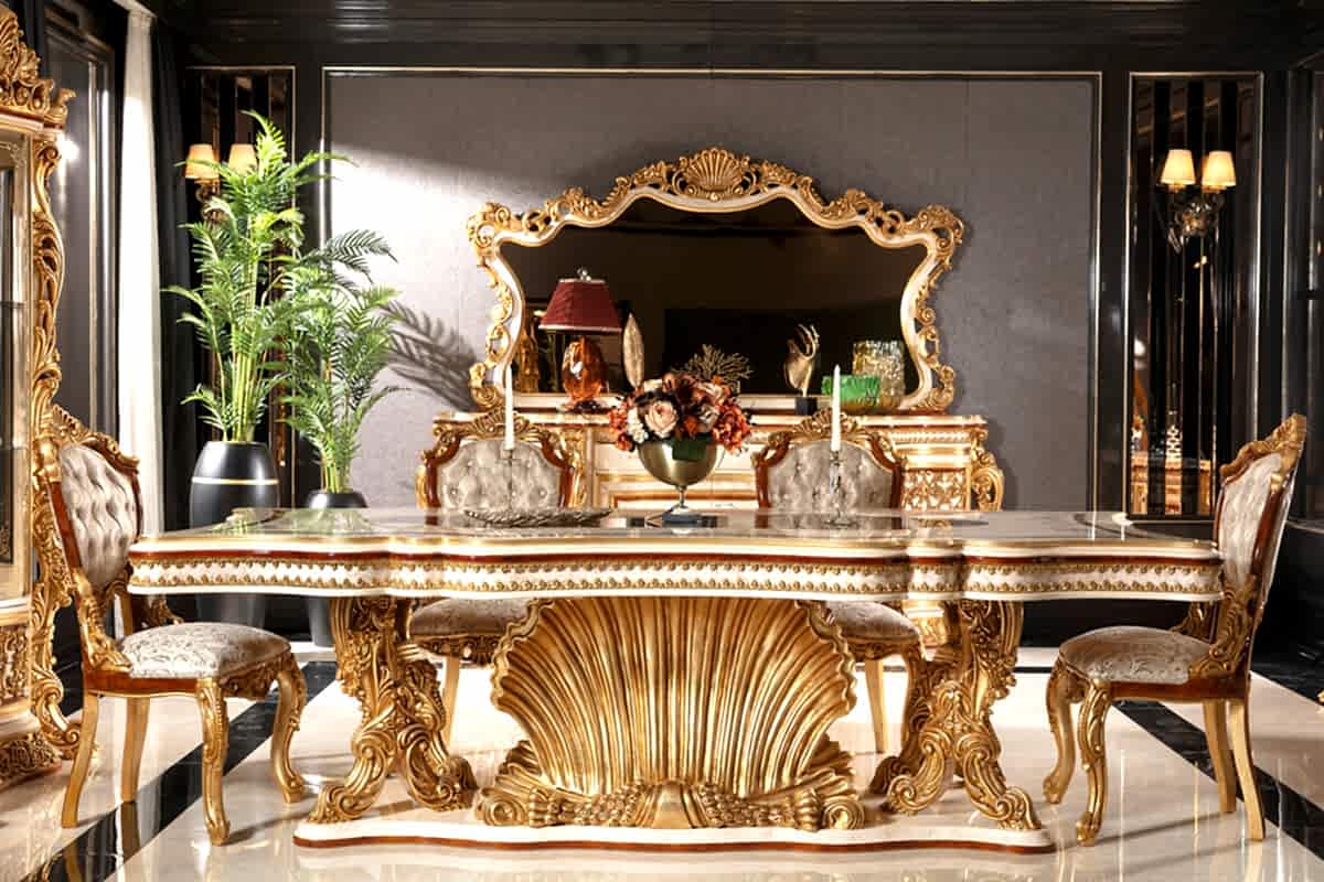 Orkide Klasik Yemek Odası Takımı - Second Image