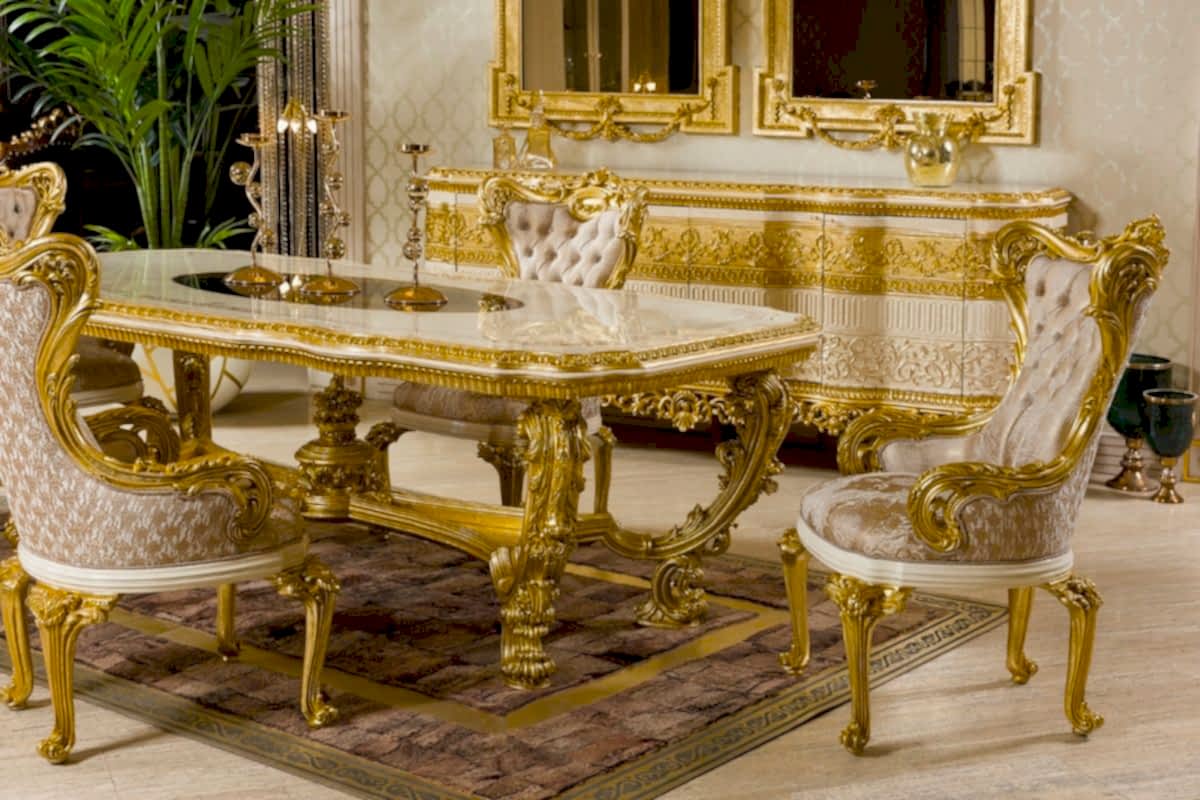 Armani Klasik Yemek Odası Takımı - Second Image