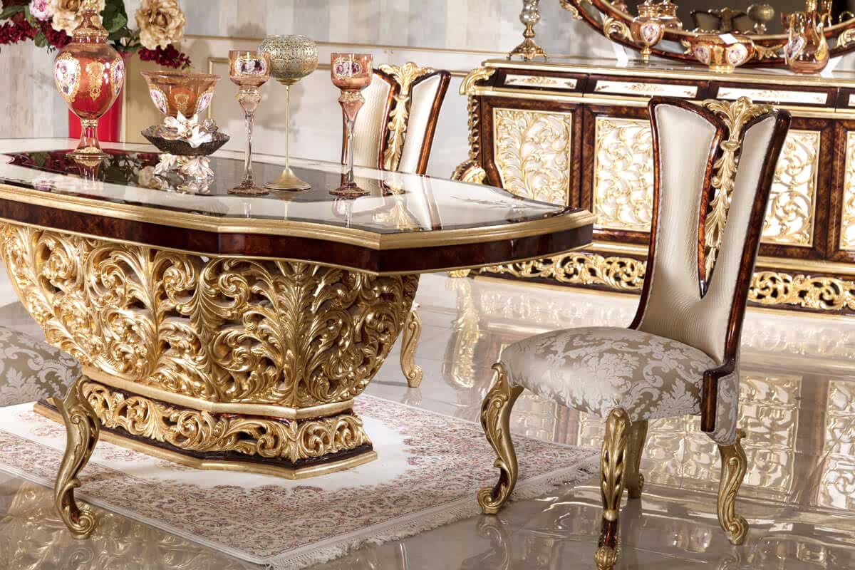 Benti Klasik Yemek Odası Takımı - Second Image