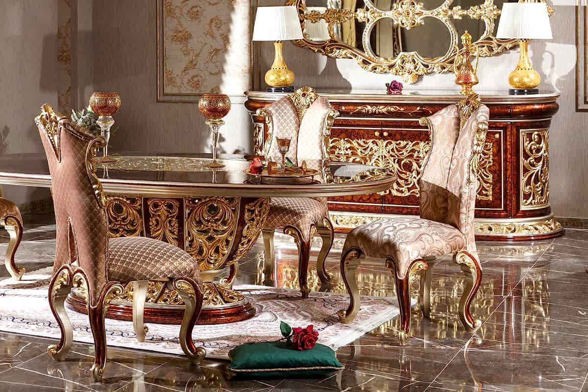 Sultani Klasik Yemek Odası Takımı - Second Image