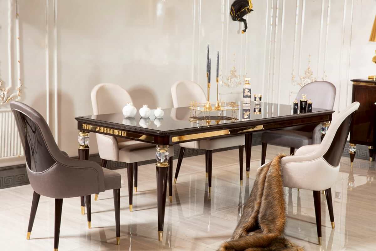 Mardin Neo Klasik Yemek Odası Takımı - Second Image