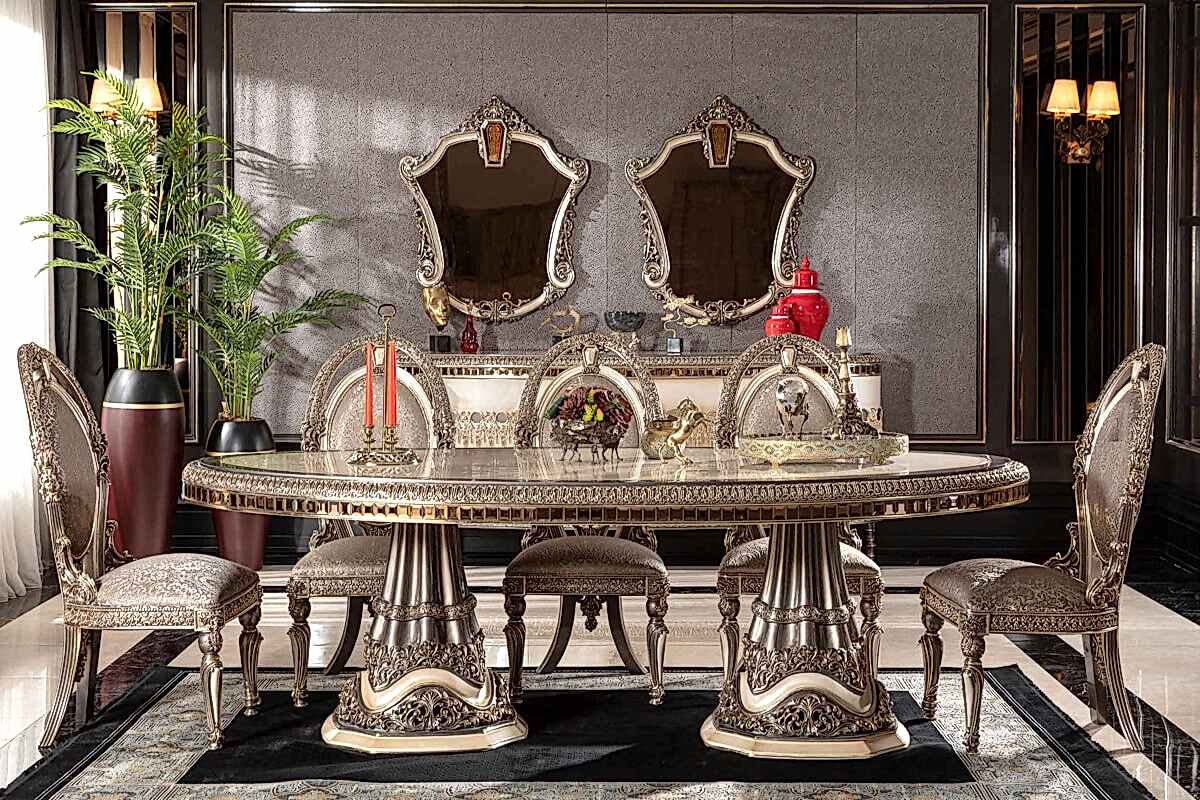Elita Klasik Yemek Odası Takımı - Second Image