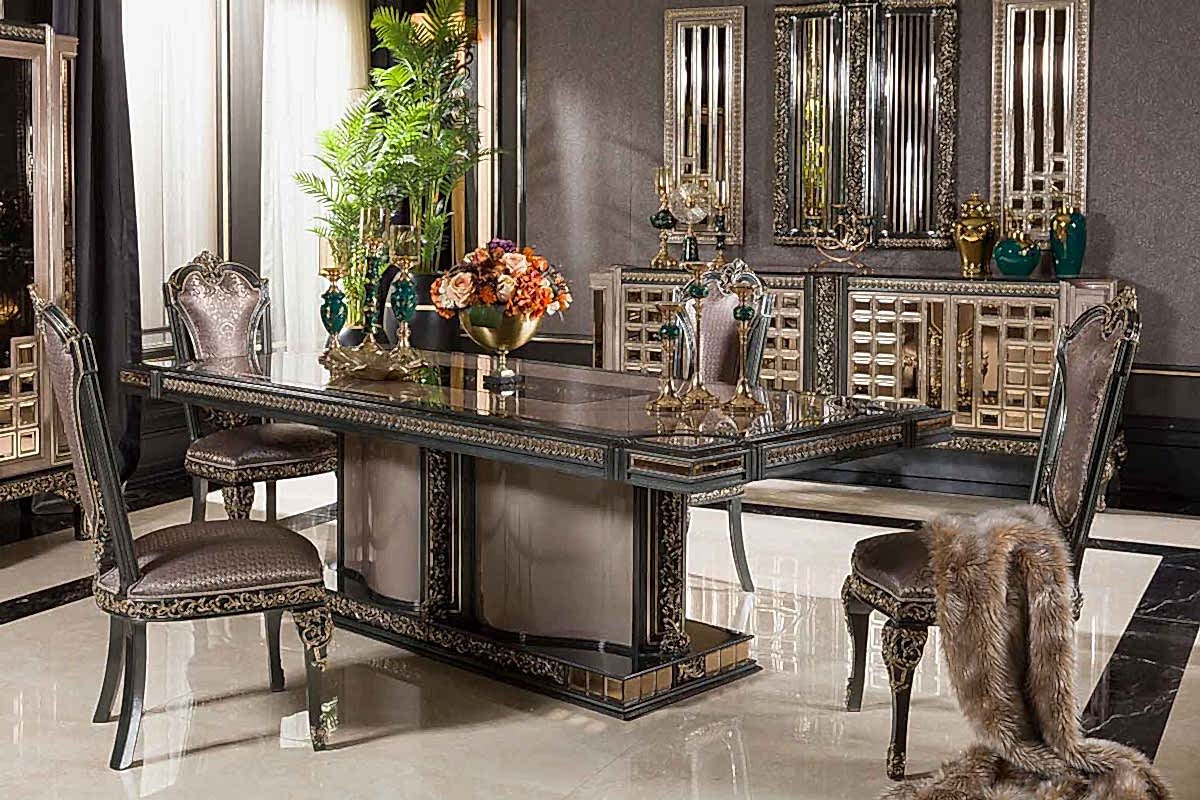 Vouge Klasik Yemek Odası Takımı - Second Image